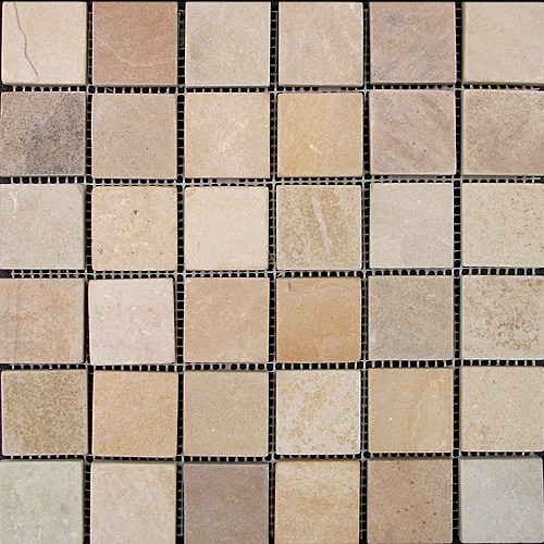 Mosaic sandstone Madrid-2 Sahara