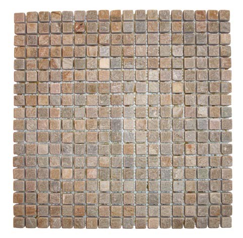 Golden Quartzite Mosaic